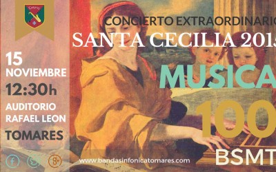CONCIERTO EXTRAORDINARIO DE SANTA CECILIA 2015: MÚSICA PARA 100