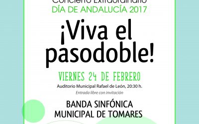 Concierto día de Andalucía en Tomares: «¡VIVA EL PASODOBLE!»