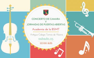 Concierto de «Música de Camara» y Jornada de puertas abiertas.