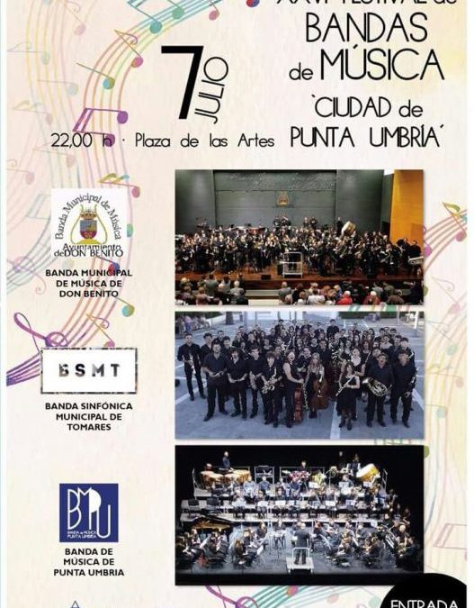 XXVI Festival de Bandas de Música de la ciudad de Punta Umbría.